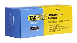 Tacwise 0400 Type 18G / 40 mm Galvanised Brad Nails, Pack of 5000