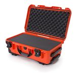 Nanuk 935 Waterproof Carry-On Hard Case with Wheels and Cubed Foam - Orange