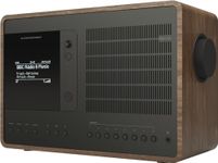 Revo SuperConnect - Deluxe Multi-Format Table Radio with DAB/DAB+/FM, Internet Radio, Spotify Connect, DNLA Wireless Streaming, Bluetooth with aptX & iOS/Android App Control - Walnut/Black