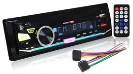 SOUND FIRE 004 Charge Pro+ Dual-USB/FM/SD/AUX/Bluetooth Wireless with Phone Caller Id Receiver Universal Car Stereo (Single Din)