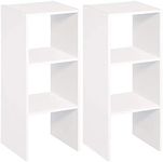 ClosetMaid Vertical Cube Organizer, White (3 Pack)
