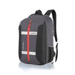 American Tourister Bowie The Outdoor Backpack With A 17 Inch Laptop Compartment, 35 L Capacity, External Bottle Holder, And A Shoe Compartment For Men And Women In A Classic Black Color, Black