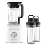 KitchenAid Pure Power Blender with 2 Personal Blending Jars, 1700 Watt Peak Power*, KSB2078PL, Porcelain White