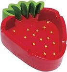 SnowTree - Cool Ashtrays for Weed & Tobacco - Cute Novelty Strawberry Fruit Ashtray - Funny Ash Tray Sets for Smokers - Great Weed Gifts for Women & Men- Fancy Fruit Emoji Smoking Accessories