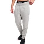 Champion, Reverse Weave, Comfortable Joggers, Fleece Sweatpants for Men, 30.5", Oxford Gray C Logo, Medium
