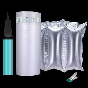 200 Count Packing Air Pillows for Shipping Supplies Box Filler Alternative to Packing Peanuts for Size 4.72" x 9.84"，Suitable for small transport companies