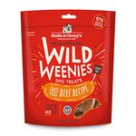 Stella & Chewy’s Freeze-Dried Raw Wild Weenies Dog Treats – All-Natural, Protein Rich, Grain Free Dog & Puppy Treat – Great for Training & Rewarding – Grass-Fed Beef Recipe – 92g Bag