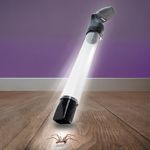 Coopers of Stortford Battery Powered Handheld Bug Vacuum with LED Light Humane Insect & Spider Catcher Electronic Suction Pest Trap LED Light for Behind Sofa & Crevices