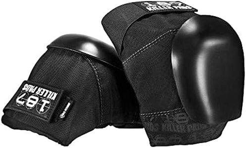 187 Killer Pads Pro Knee Pads, Junior, Black