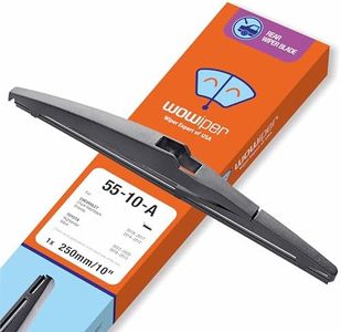 WOWIPER 10 inch (10-A) Rear Wiper Blade Replacement for Toyota RAV4 2018 2017 2016 2015 2014 2013 Highlander 2022-2020 /Jeep Compass 2021-2018 Back Windshield Wiper Blade