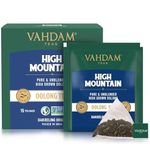 VAHDAM, Himalayan Oolong Tea (15 Pyramid Tea Bags) 100% Natural Ingredients -Long Leaf Pyramid Oolong Tea Bags