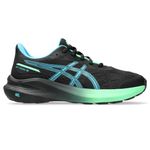 ASICS Kid's GT-1000 13 Grade School Running Shoes, 6, Black/Digital Aqua