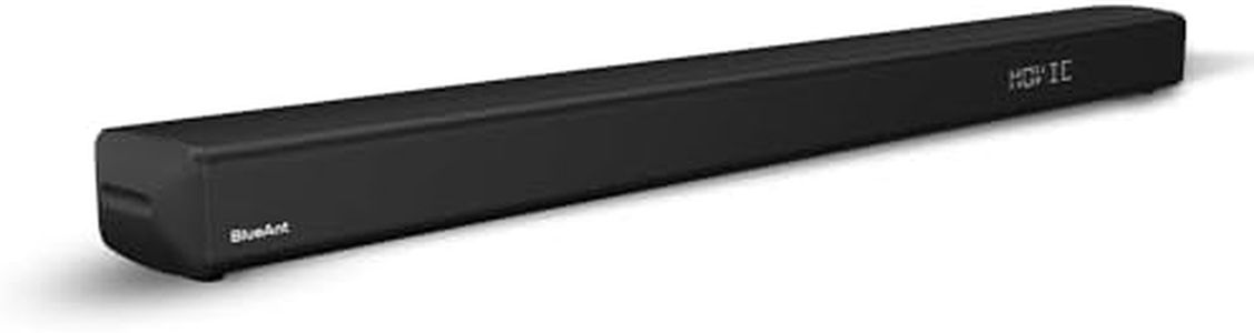 BlueAnt XT120 Soundbar with Internal Subwoofer, 120W Dolby Digital Surround Sound, HDMI ARC, Optical & Bluetooth, Sleek Under-TV Home Theatre Audio System with EQ Modes