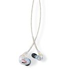 Shure SE425 PRO Wired Earbuds - Professional Sound Isolating Earphones with Detailed Sound, Dual-Driver Hybrid, Secure In-Ear Fit, Detachable Cable, Durable Quality - Clear (SE425-CL)