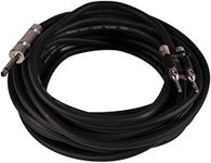 Seismic Audio BS12Q35 Pro Audio Banana to Speakon 12-Gauge 2 Conductor 35-Feet Speaker Cable