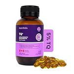 Hab Shifa Ultra Strength 5% TQ Black Seed Oil Cold Pressed 120 Capsules | 100% Natural Nigella Sativa Oil Black Cumin Seed Oil Vegan Friendly, rich in Omega 3-6-9 Nigella Sativa cumin seeds antioxidant, Hair & skin Superfood