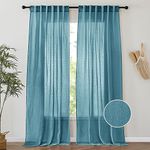 PONY DANCE Peacock Blue Curtains 96