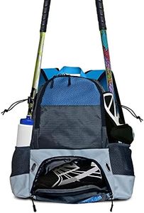 Sweep Youth Field Hockey Backpack Perfectly Sized for Athletes Ages 8-14 Unlike the Large, Bulky Adult-Sized Backpacks - Featuring 2 Stick Holders, 2 Side Pockets, and Separate Compartment for Cleats