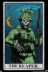 Trends International Call of Duty: Modern Warfare 2 - Ghost Tarot Card Wall Poster, 22.375'' x 34''