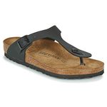 Birkenstock Women's Gizeh Sandals, Black Birko-flor, 7-7.5
