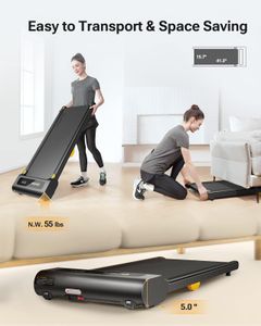 UREVO Under Desk Treadmill – 2.25HP Compact Walking Pad