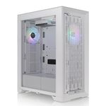 Thermaltake CTE T500 TG ARGB Snow E-ATX Full Tower with Centralized Thermal Efficiency Design; 3x140mm White CT140 ARGB Fans Pre-Installed; Tempered Glass Front & Side Panel; CA-1X8-00F6WN-01; White