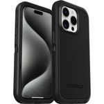 OtterBox Defender XT Case for iPhone 15 Pro with MagSafe, Shockproof, Drop Proof, Ultra-Rugged, Protective Case, 5X Tested to Military Standard, Black