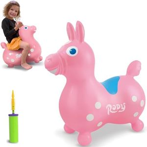 GYMNIC Pastel Pink Rody Horse | Made in Italy