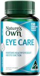 Nature's Own Eye Care Chewable Tablets 130 - Vitamin A, C, & Zinc - Supports Healthy Eyesight, Eye Function & Retina Health - Assists Eye Adaptation to Light Intensity & Night Vision