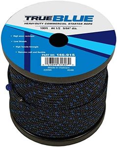 Stens New Trueblue 100' Starter Rope 146-915 Compatible with Size 4 1/2, Diameter 9/64", Length 100', Made ByAn OEM Supplier, Packaging typeBranded Spool, High wear Resistant, Low Stretch