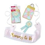 Kate Aspen 00203NA Baby Shower Belly Sash & Game Set Party Kit, One Size, Multi