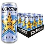 Rockstar Sugar Free Energy Drink Blueberry RRP Price Marked (12x500ml)