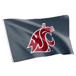 Desert Cactus Washington State University Flag Cougars Banners 100% Polyester Indoor Outdoor 3x5 (Style 4)