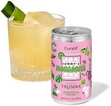 Curatif Tommy's Margarita Cocktail - 18.5% ABV - Pack of 4 Ready to Serve Cocktails - 130ml each