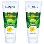 Sunny Arnica Hair Conditioner With Added Benefits of Moisturization & deep Conditioning | Strengthens Hair & Protects From Everyday damage | For Lustrous And Tangle Free hair (100 * 2)