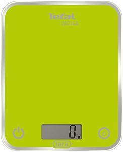 Tefal BC5002V2 Balance de cuisine électronique Optiss 5kg/1g Fonction de tare Conversion Écran LCD liquide Anis Vert