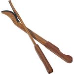 Roosebeck Hammers for American Dulcimer, Pair, Rosewood, Leather Padded