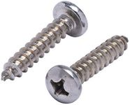 Bolt Dropper #14 X 1-3/4" Pan Head Phillips Wood, (25pc), 18-8 (304) Stainless Steel Screws