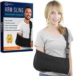 Arm Sling for Broken Fractured Bones Elbow Shoulder Injury, Rotator cuff Adjustable Medical Brace Surgery Left and Right Arm, Men and Women