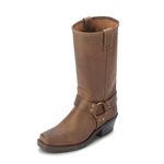 Frye Women's Harness 12R Leather Boots Tan/Oiled Leather, Size 9