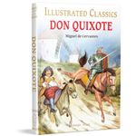 Don Quixote for Kids : Illustrated Abridged Children Classic English Novel with Review Questions (Illustrated Classics)