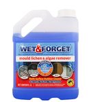 Wet & Forget Mould, Lichen & Algae Remover, Outdoor Cleaning Solution, Black Mould Remover, Bleach Free, 2 Litre