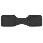 BDK Auto MT-920-BK: Motor Trend Pro920 Black Premium Flextough Deep Dish Rear Rubber Mats All-Protection Universal Design for Cars Sedan Truck SUV