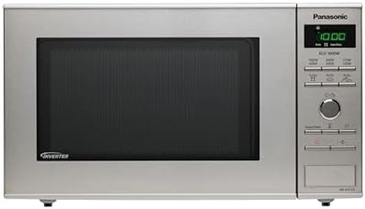 Panasonic NN-SD27HSBPQ Solo Inverter Microwave Oven, 23 Litre, 1000 W, Stainless Steel