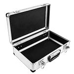 Flight Case Large Hard Aluminium Flight Case Foam Lockable Tool for Camera Gun Storage Carry Box 400 x 240 x 125mm