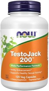 NOW TestoJack 200,120 Veg Capsules