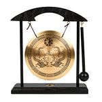 Zen Art Brass Feng Shui Desktop Gong