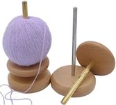 Joyeee Wooden Yarn Spool Holder, Cl