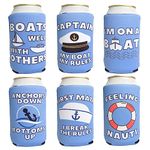 Brew Pants Bachelorette Party Themed Coozies - Perfect Accessory for Any Bachelorette Party - Premium Neoprene Material - 7 Pack (Standard 12oz Slim/Seltzer Can) (Design Set 1)