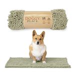 My Doggy Place - Ultra Absorbent Microfiber Dog Door Mat, Durable, Quick Drying, Washable, Prevent Mud Dirt, Keep Your House Clean (Oatmeal, Medium) - 78 x 50 cm